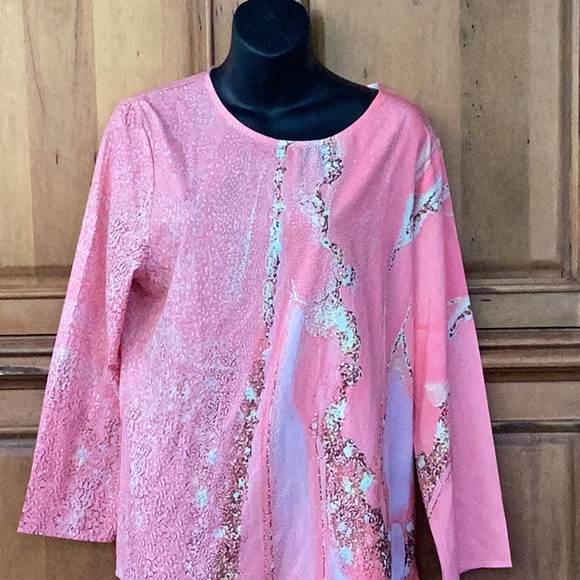 💃NWT Designer Fashion Top Size Large So Much to Wear Is Wardrobe Must Have💃 - Picture 3 of 13